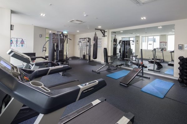 New gym relocated and refurbished